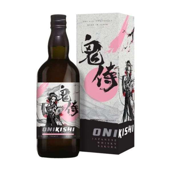 Onikishi Deadly Sakura (Cherry Blossom) Japanese Whiskey | BLEND